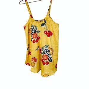 NWT Show Me Your Mumu Yellow Fruits Top Small